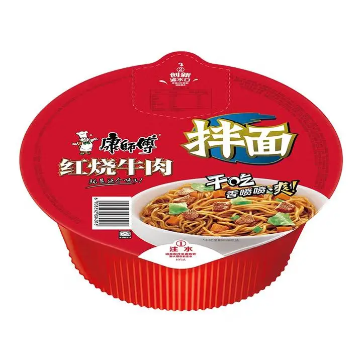 康师傅红烧牛肉拌面 1/桶