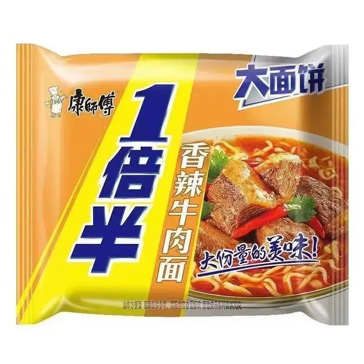 康师傅一倍半香辣牛肉面141g 1/包
