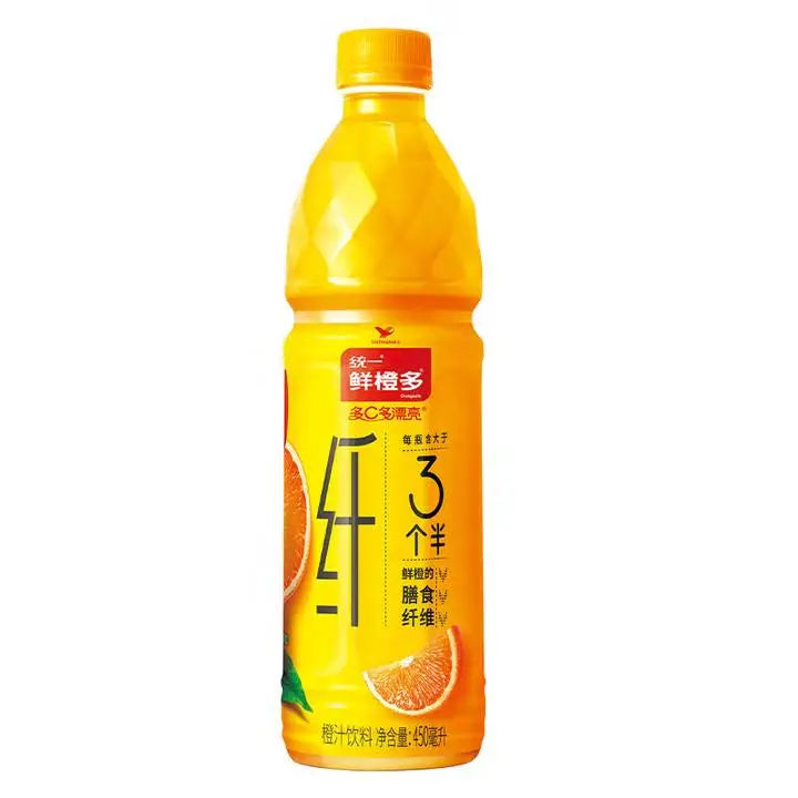 统一鲜橙多  450ml/瓶