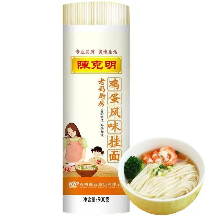 陈克明纸老妈厨房鸡蛋风味挂面900g 1/筒