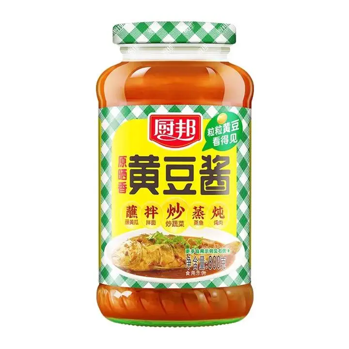 厨邦原晒香黄豆酱800g 1/瓶