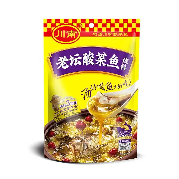 川南老坛酸菜鱼佐料300g 1/包