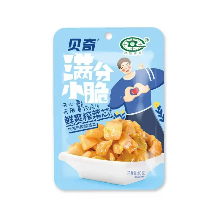 贝奇鲜爽榨菜芯63g 1/包