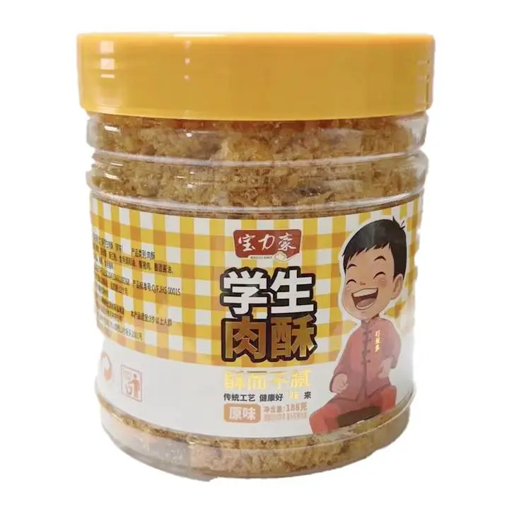 宝力豪学生肉松海苔味188g 1/瓶