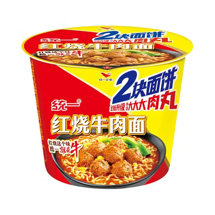 统一来一桶面饼红烧味2块面饼 1/桶