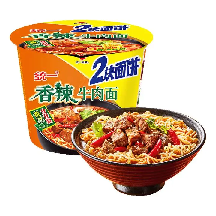 统一来一桶2块面饼香辣 1/桶