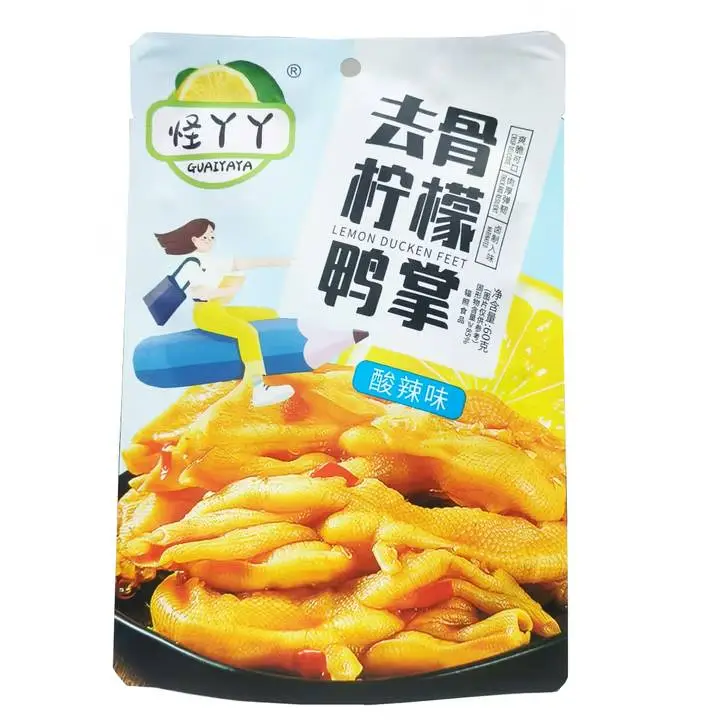 怪丫丫去骨柠檬鸭掌60g  1/包