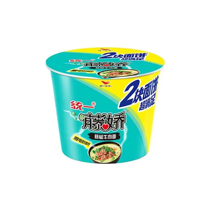 统一2块面饼藤娇145g 1/桶