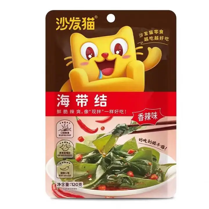 沙发猫香辣海带节120g/袋 1/袋