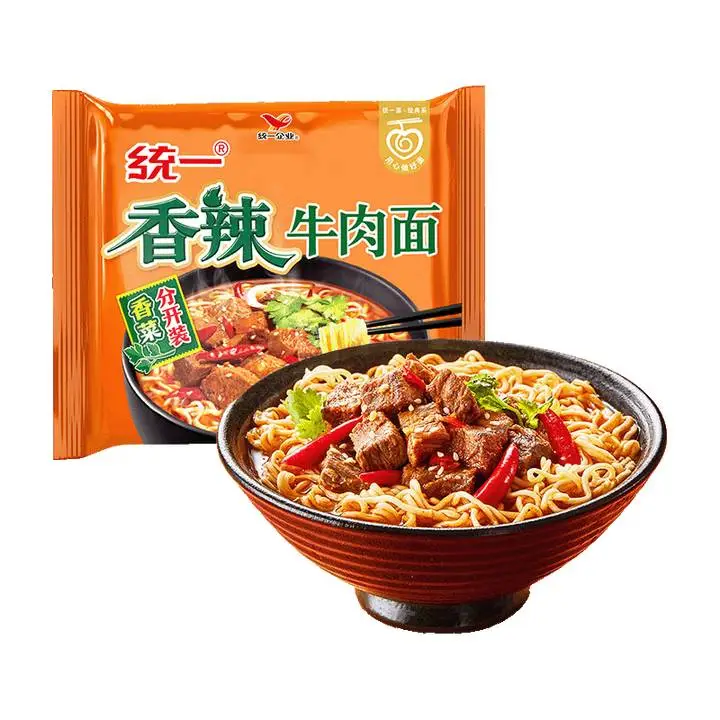 统一100袋面香辣牛肉85g 1/包