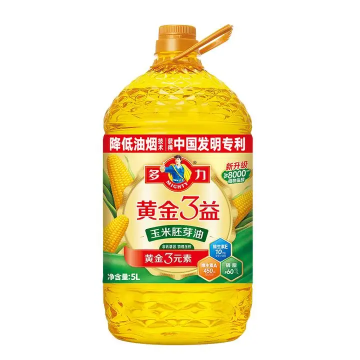 多力黄金3益玉米油5L 1/桶