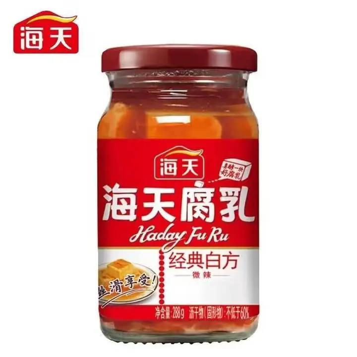 海天白方辣味腐乳288g 1/瓶