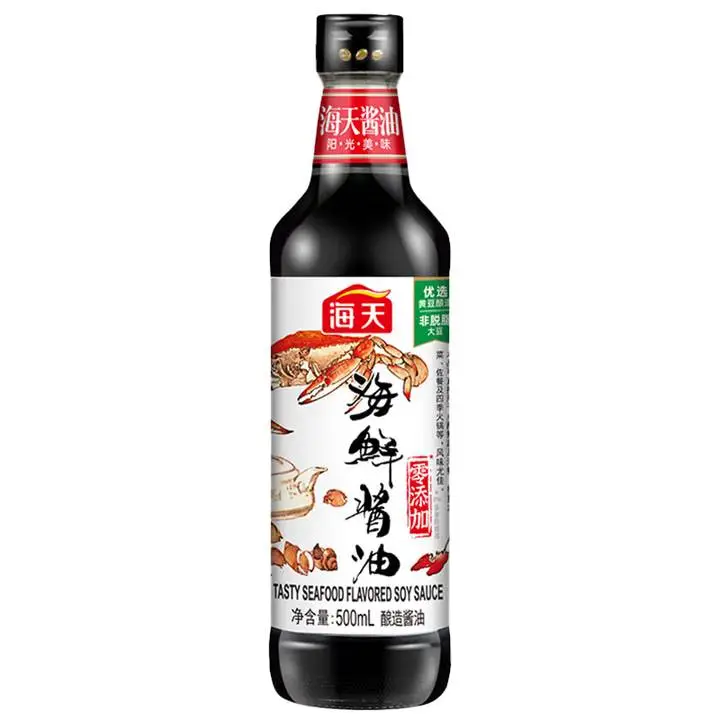 海天海鲜酱油500ml 1/瓶