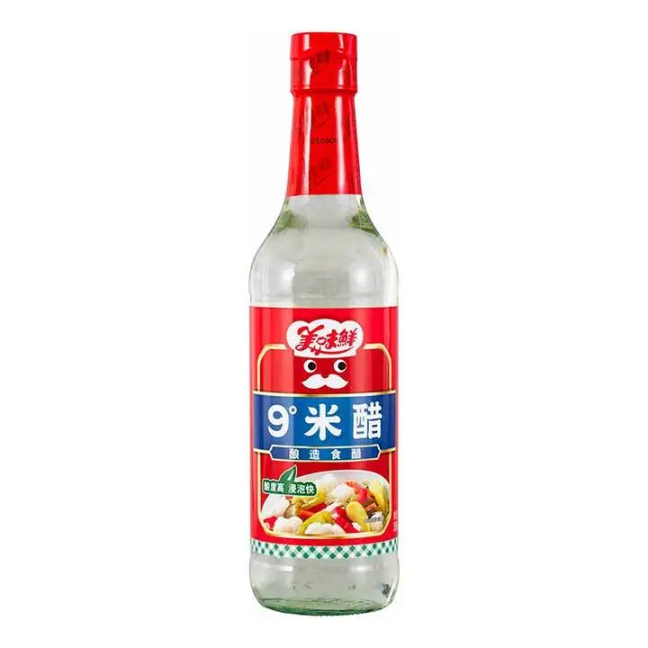 美味鲜9°米醋500ML 1/瓶