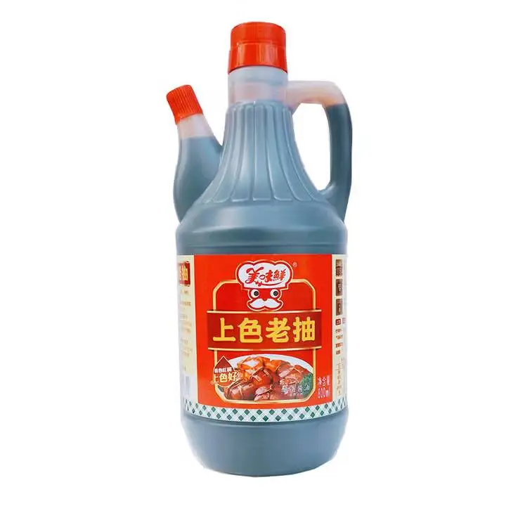 美味鲜上色老抽豉油皇800ml 1/瓶