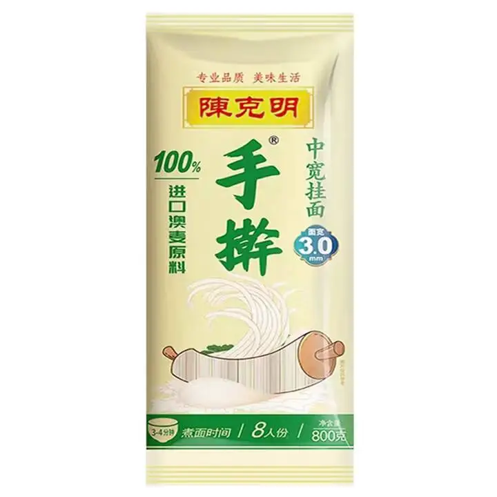 陈克明手擀中宽挂面800g 1/包