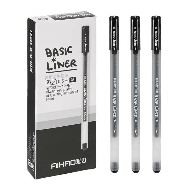 爱好中性笔8761黑051 1/个