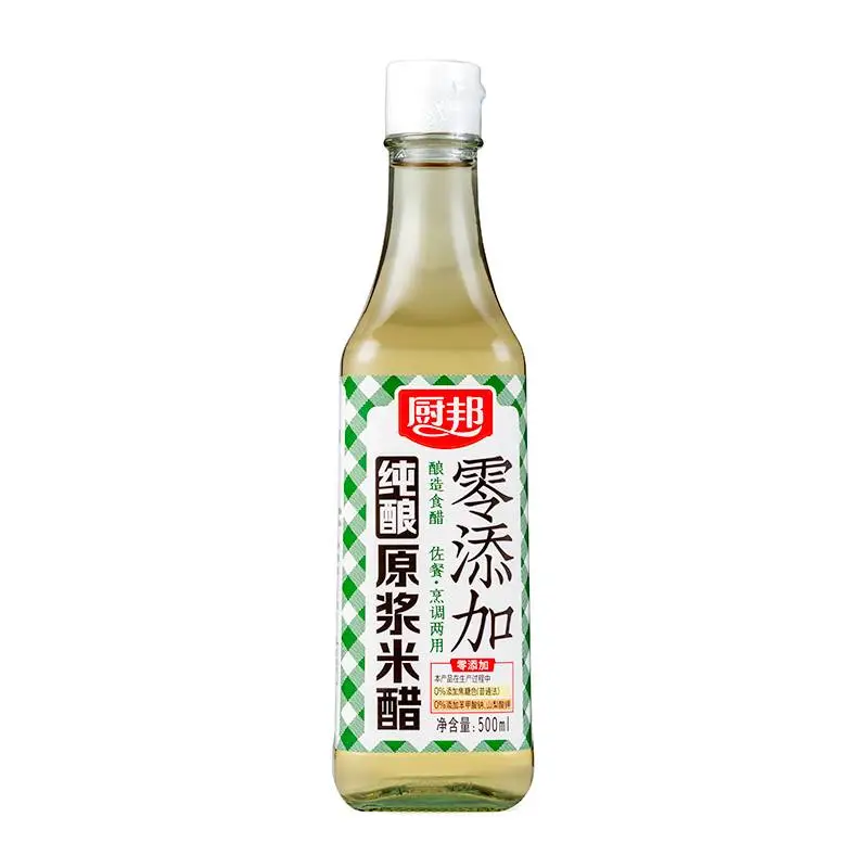 厨邦纯酿原浆米醋500ml   1/瓶