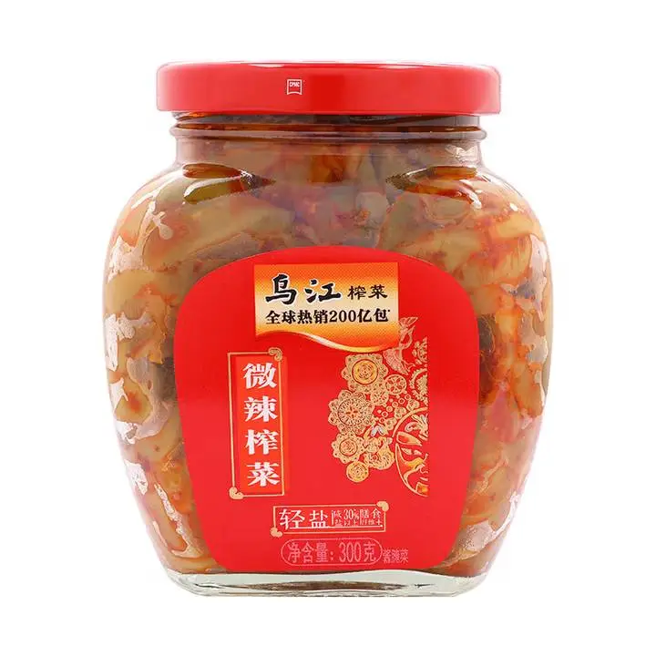 乌江微辣榨菜300g 1/瓶
