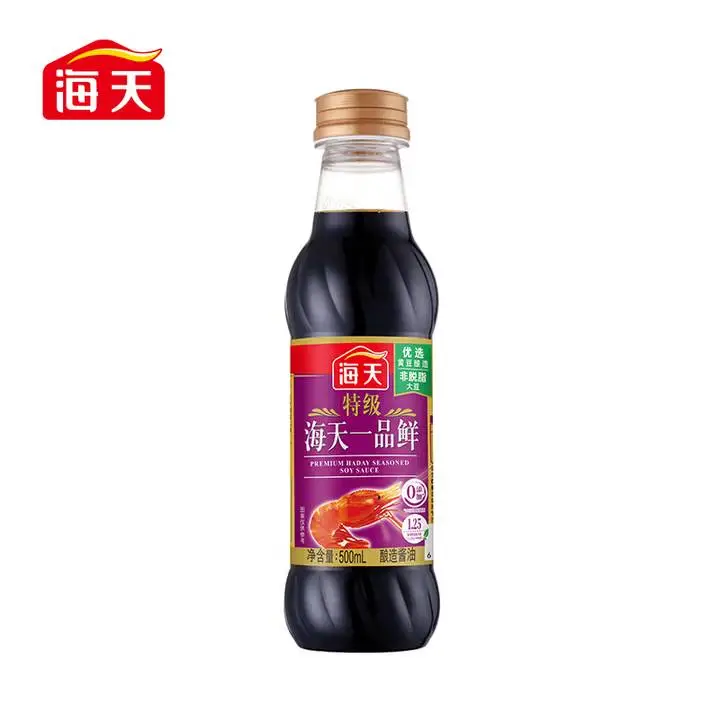 海天特级一品鲜酱油500ml 1/瓶
