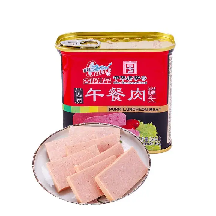 古龙午餐肉340g 1/罐