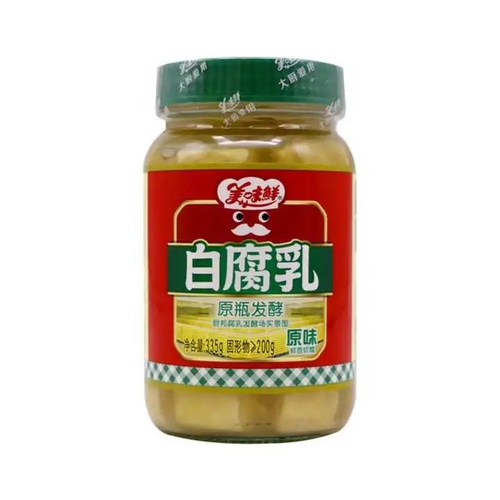 美味鲜白腐乳335g 1/瓶