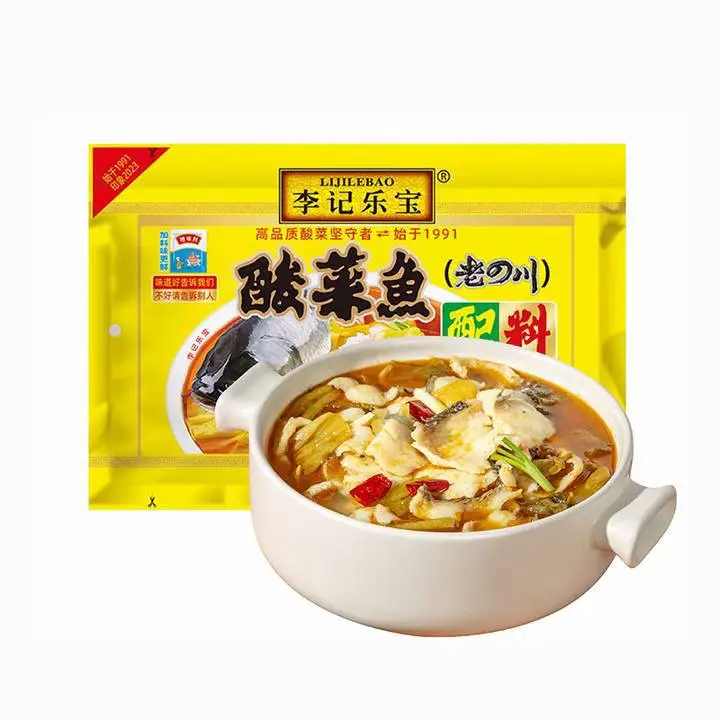 李记乐宝酸菜鱼配料280 1/包