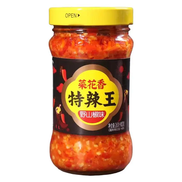 菜花香特辣王野山椒280g 1/瓶