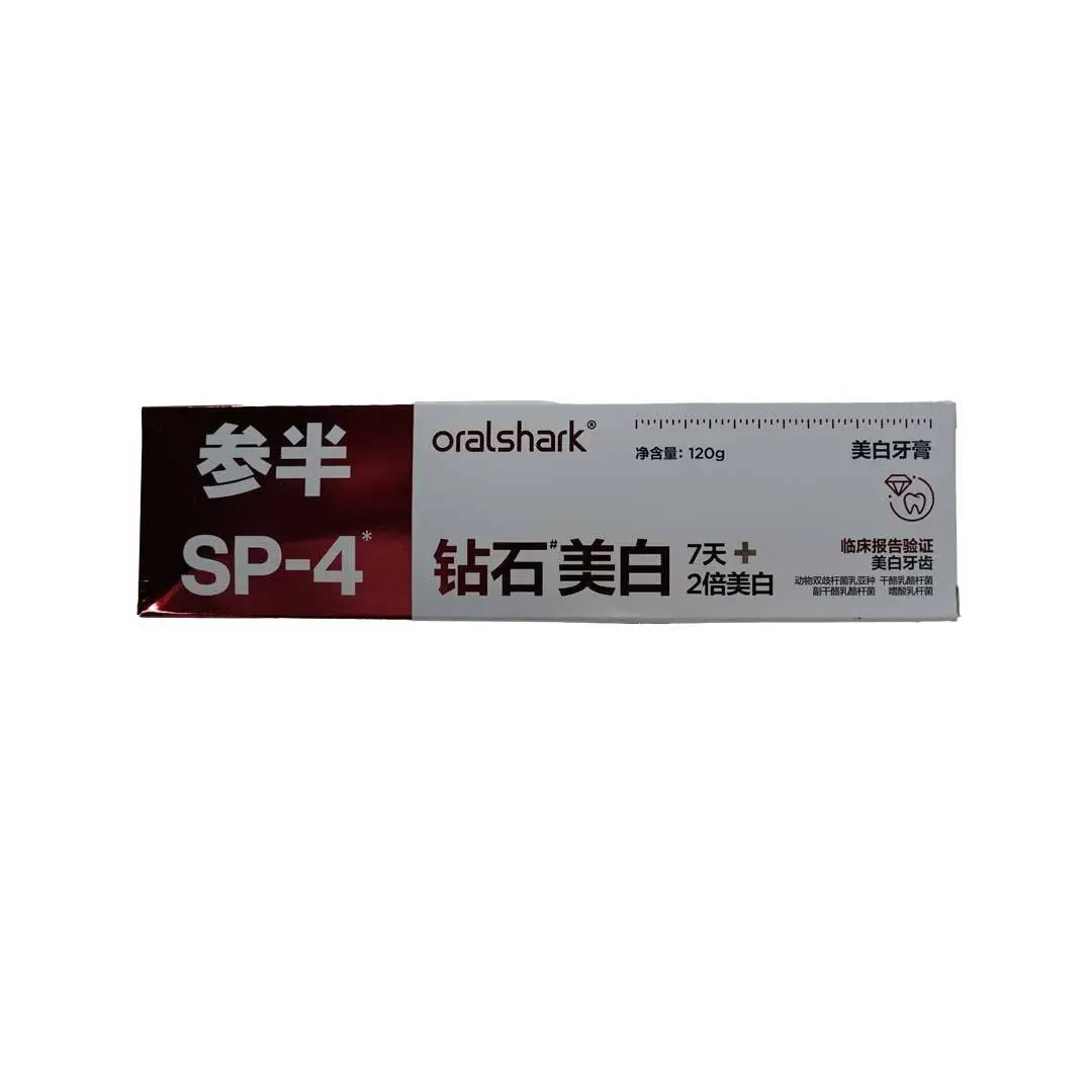 参半oralshark美白牙膏-120g 1/支