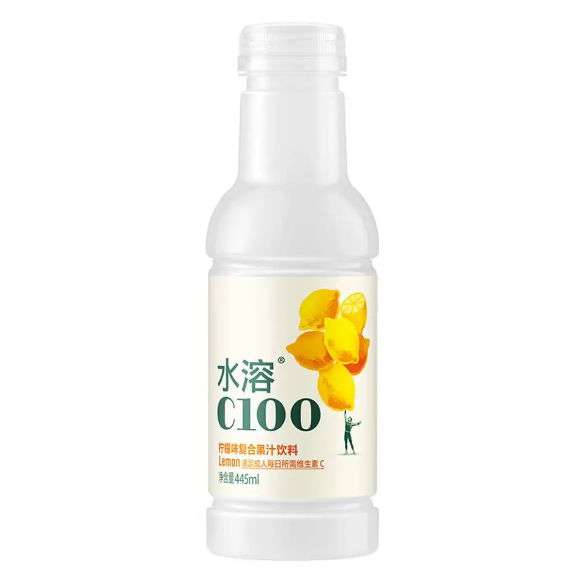 农夫山泉水溶C100柠檬汁445ml 1/瓶
