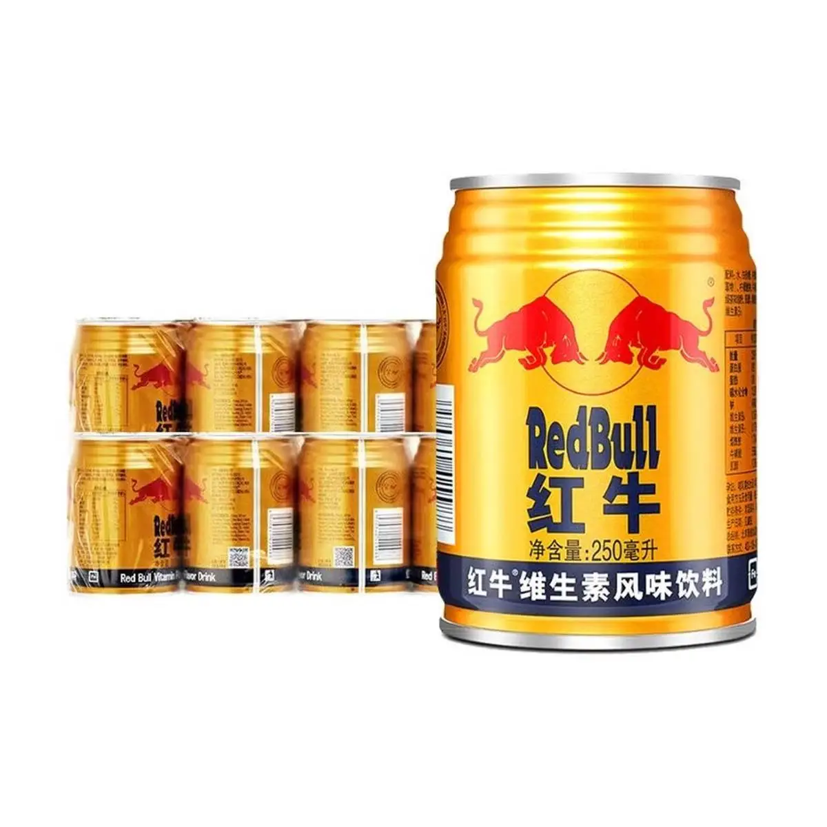 红牛维生素风味饮料250ml*12罐 1/件