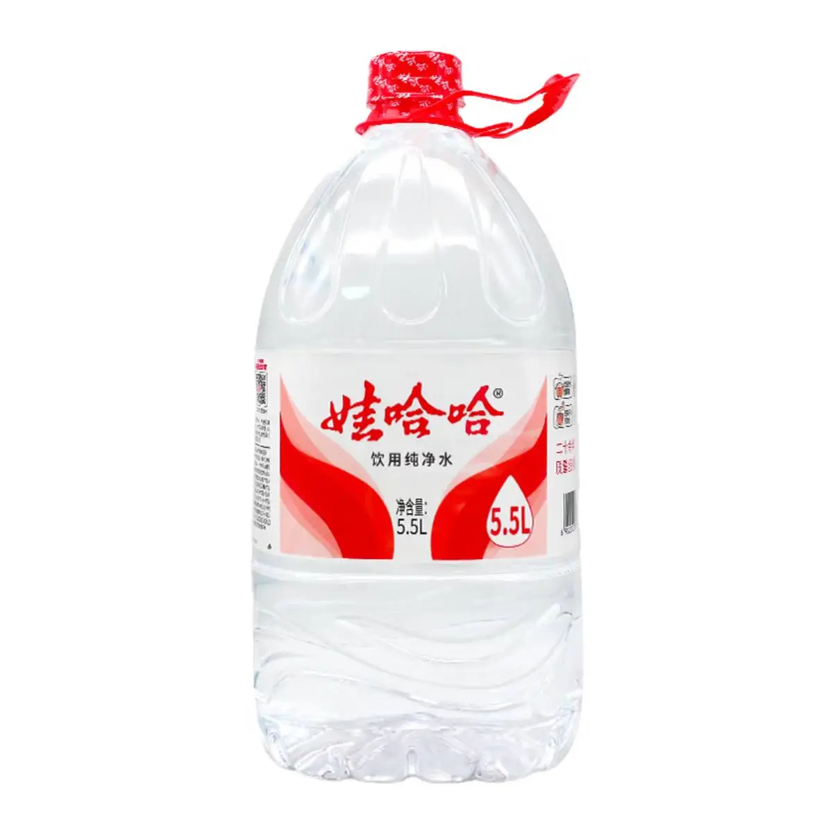 娃哈哈纯净水5.5L 1/桶