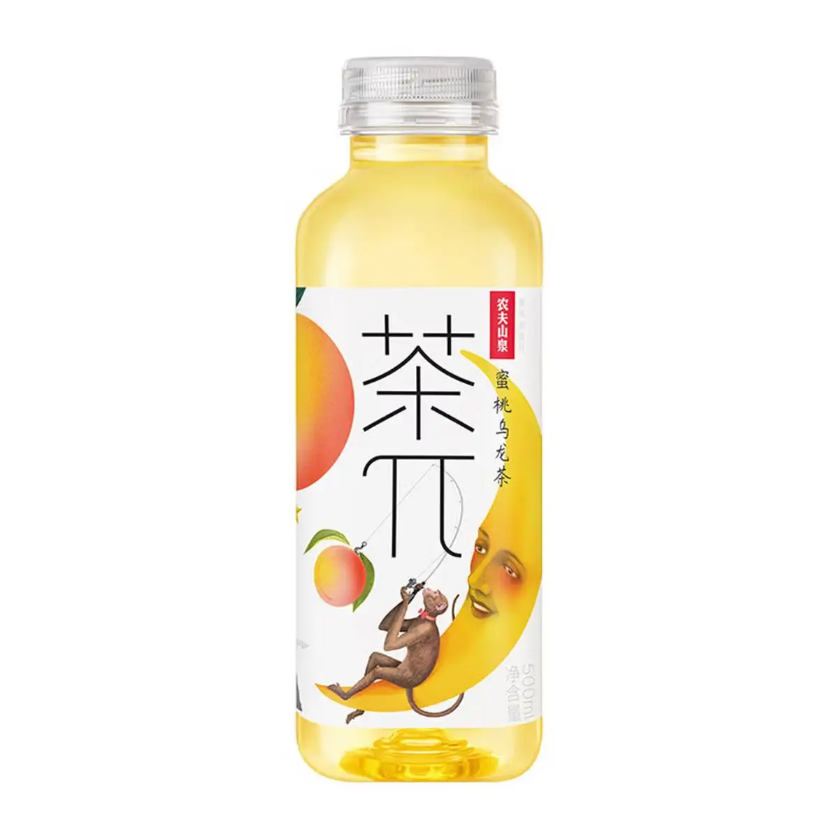 茶兀乌龙蜜桃果味饮料500ml 1/瓶