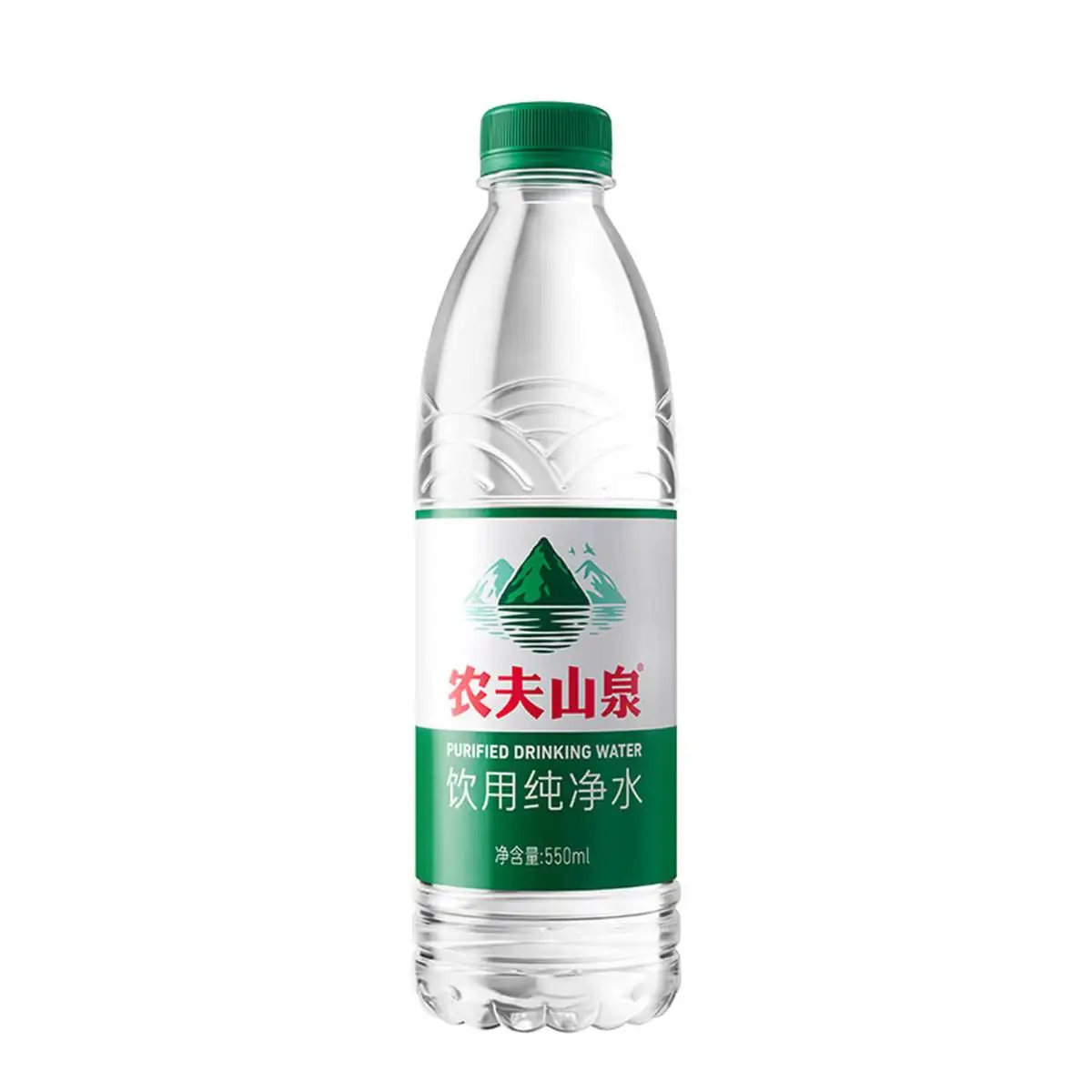 农夫山泉纯净水绿瓶550ml 1/瓶