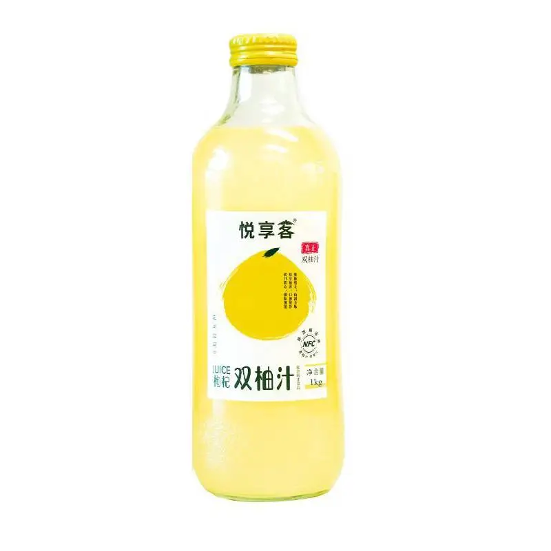 悦享客双柚汁1L 1/瓶
