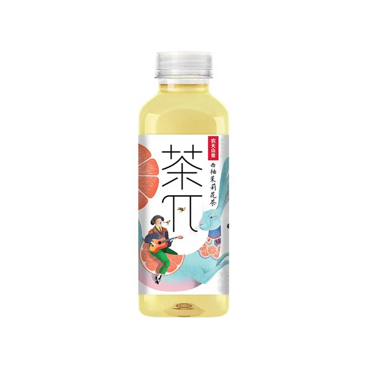 茶兀西柚茉莉500ml 1/瓶