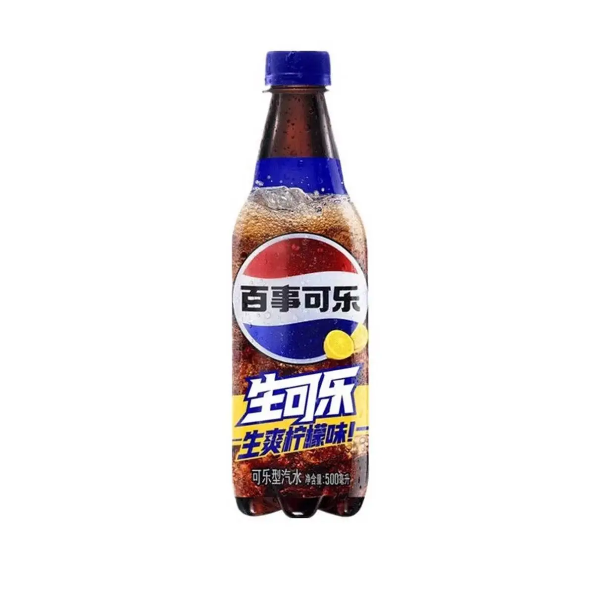 百事(柠檬味）500ml 1/瓶