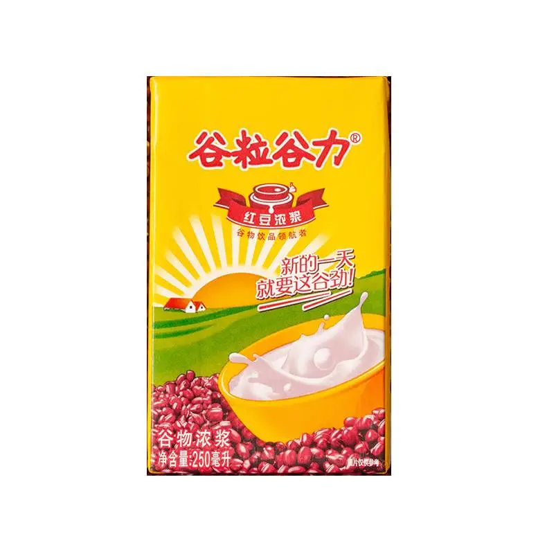 惠尔康谷粒谷力红豆浓浆250ml 1/盒