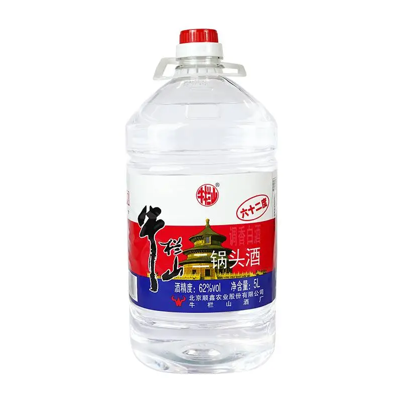 牛栏山二锅头62度大桶泡药酒5L/桶