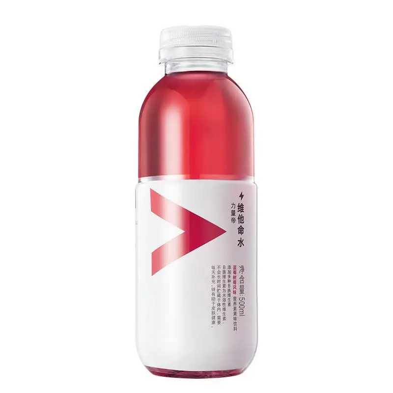 农夫山泉力量帝维他命水蓝莓树莓味500ml/瓶