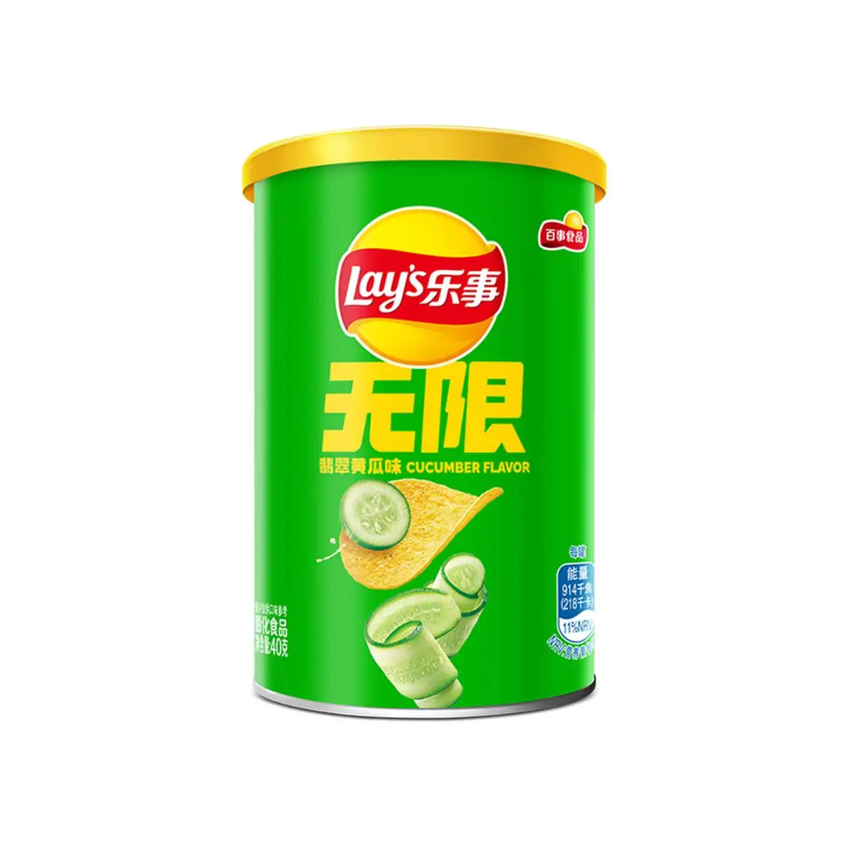 乐事无限黄瓜味罐装40g 1/罐