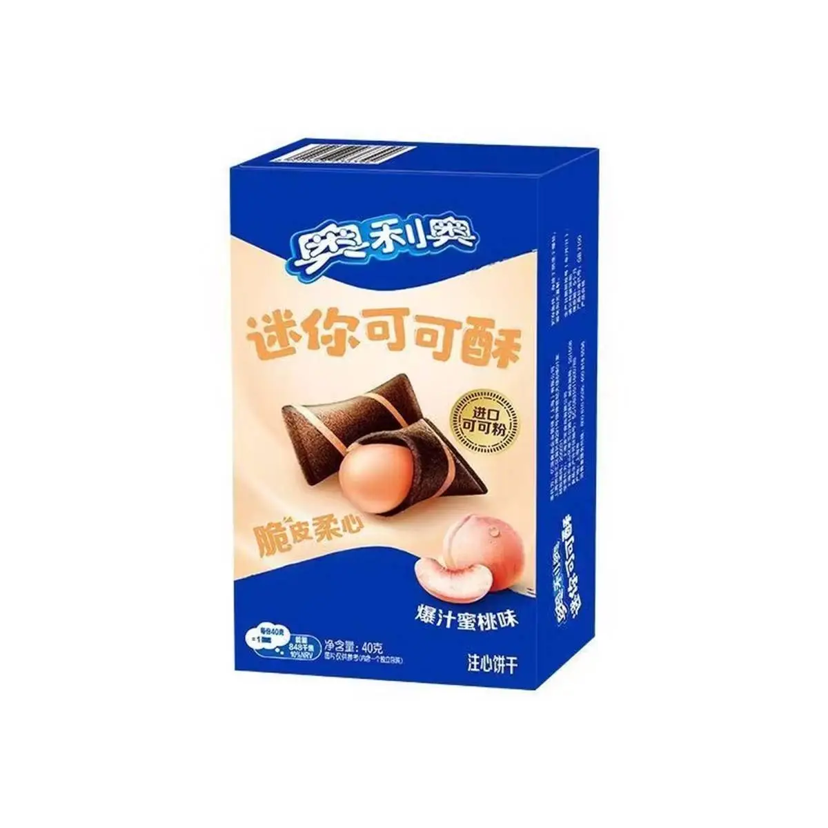 奥利奥迷你可可酥爆汁蜜桃味40g 1/盒