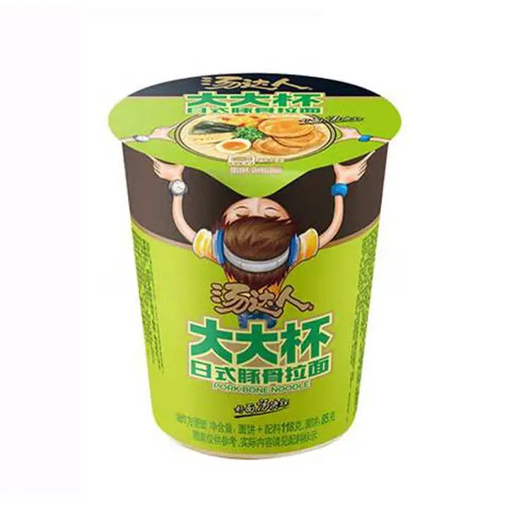 汤达人日式豚骨拉面BIG杯118g 1/桶