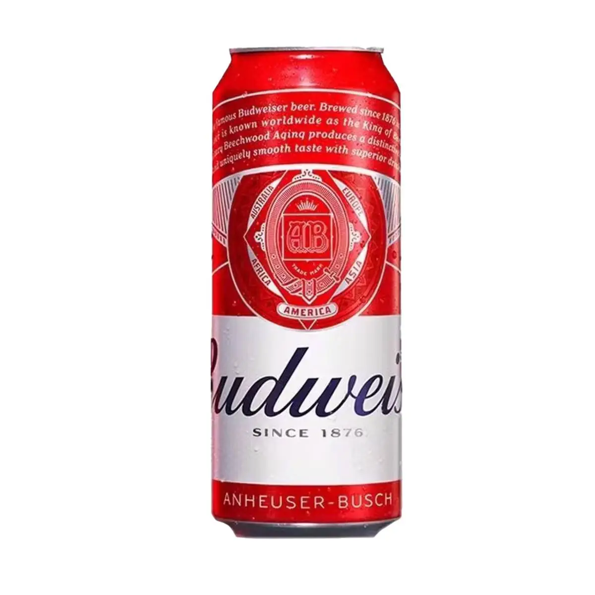 百威啤酒罐装 500ml/罐