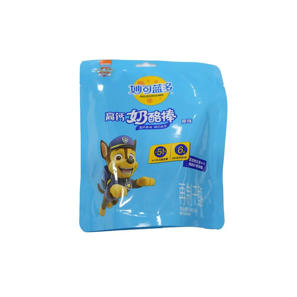妙可蓝多奶酪棒-高钙(原味)54g 1/个