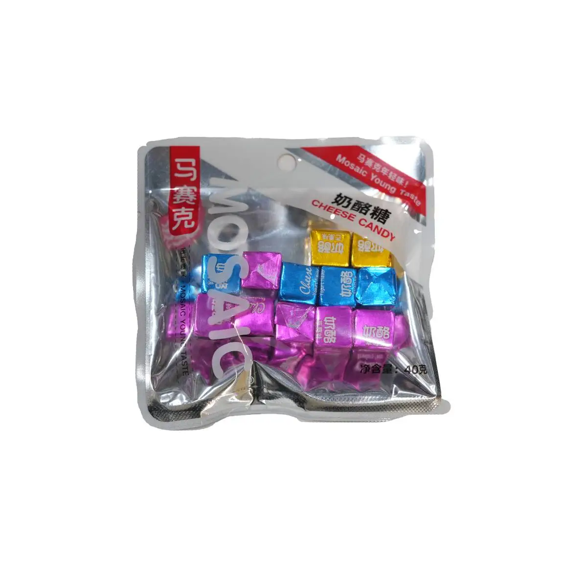 马赛克奶酪糖40g 1/包