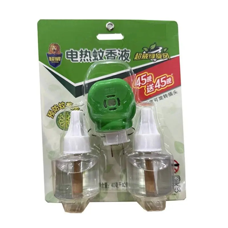 超威直插式电蚊液加热器+2瓶40毫升电蚊液 1/个