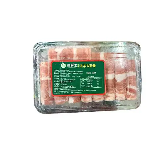 赚鲜生羔羊方砖卷   250g1/包