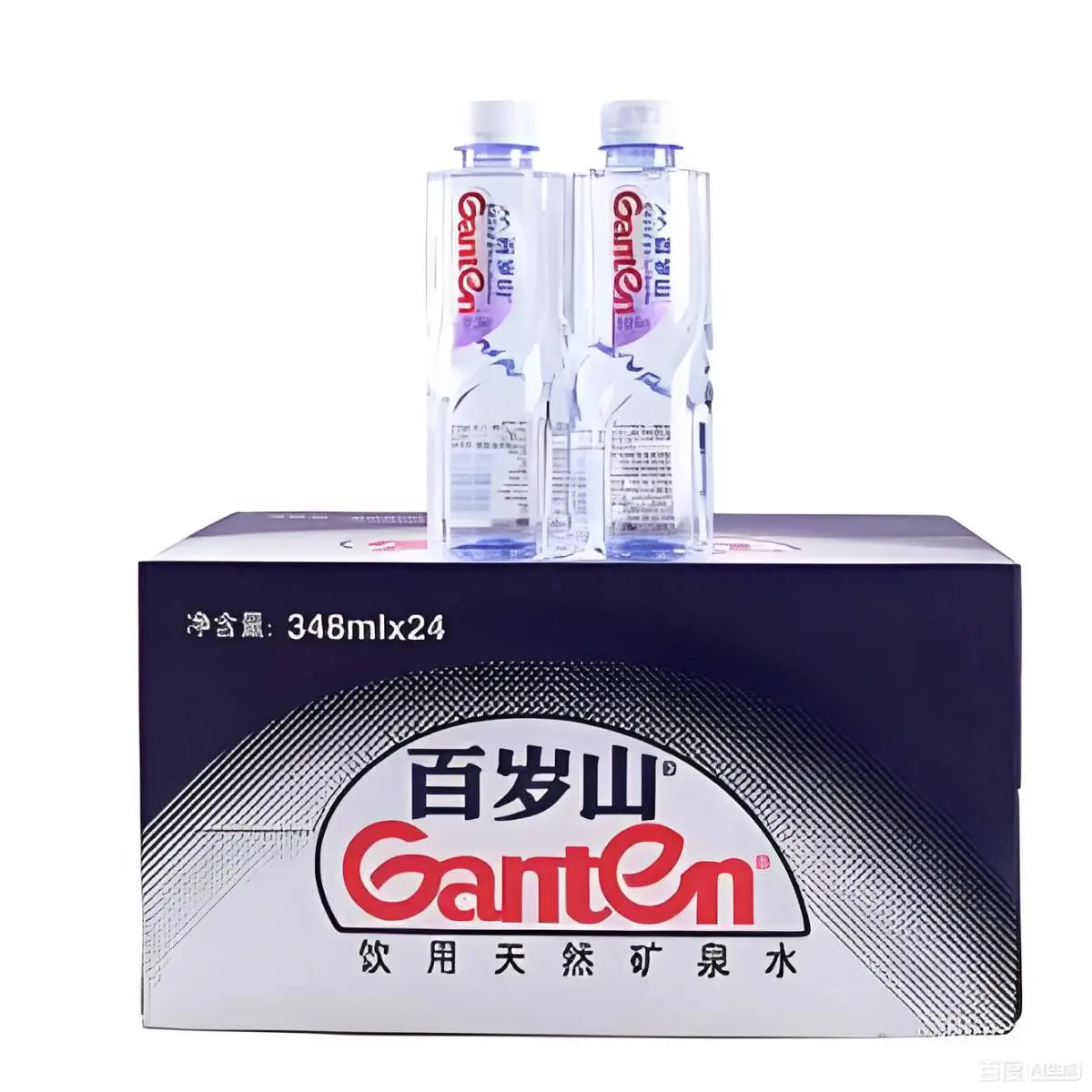 百岁山饮用天然矿泉水348ml*24瓶