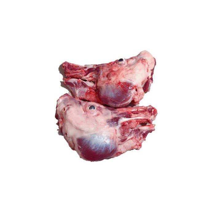 新鲜猪头骨半个   约3-4斤/份